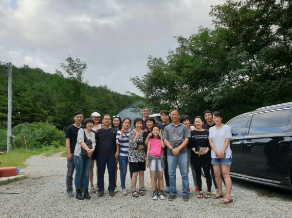 2019년 여름, 직원들은 의성 보나콤에 비전트립을 다녀왔다. (사진=허브)