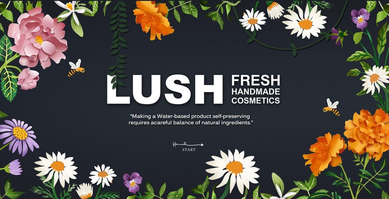 러쉬는 '착한 마케팅'으로 성장한 천연 화장품 브랜드다.