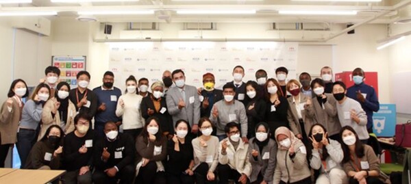 12월 3일 개최됐던 이노글로브 밋업(Meet-up) 네트워킹 행사 (사진출처: 더 브릿지)