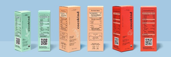 상품의 생산, 유통, 소비 그리고 그 이후의 모든 과정에서 탄소 배출량을 줄이기 위한 탄소발자국(carbon footprint)를 분석하고 내용을 기재하는 기업 Cocokind (사진출처:How 5 companies are tackling issues with sustainable packaging this year Retail Dive)