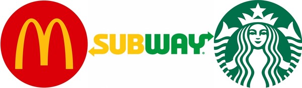 전국 기준 매장 수 많은 랭킹 Top3 (사진 출처: 각 사이트 제공)