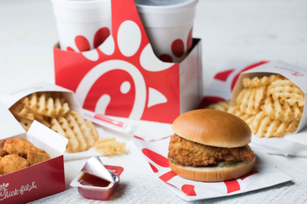 미국 햄버거 프랜차이즈 Chick-fil-A (사진 출처: Chick-fil-A 공식 사이트 )
