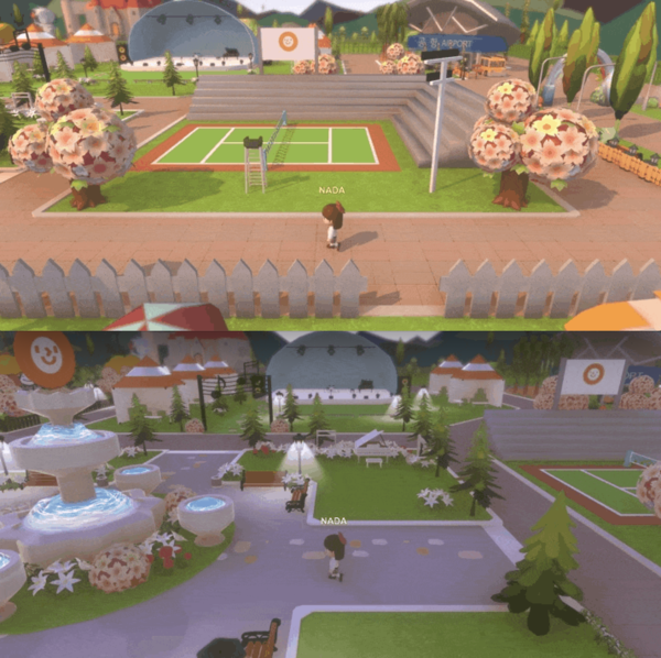 다양한 콘텐츠가 마련된 싸이월드 메타버스 (사진출처: 이데일리 뉴스)