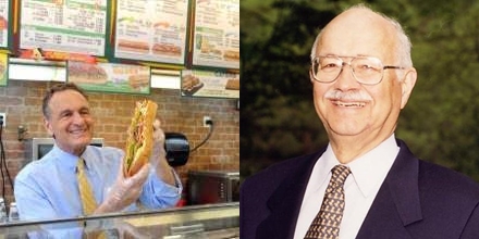 서브웨이 창업자 프레드 드루카와 피터 벅 (사진 출처: CNN)