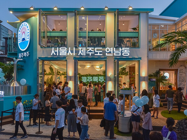 제주맥주는 2018년 6월 연남동에서 팝업스토어를 열었다. (사진출처: 제주맥주 홈페이지)