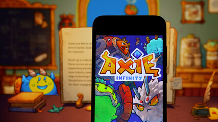  'Axie Infinity'는 베트남에서 개발한 게임으로 많은 유저들이 실제로 게임을 통해 생계를 유지하는 등의 단계까지 이르렀다.