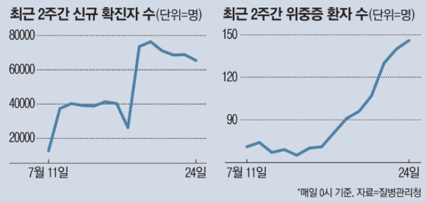최근 코로나19의 재유행 조짐이 심상찮은 수준으로 대응 수위를 높이고 있다. (사진: 질병관리청)