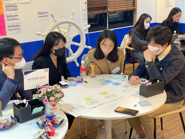 박 팀장 “가인지가 어떻게 OKR을 하는지 알 수 있고 파악할 수 있어서 좋은 시간…활용할 수 있는 다양한 인사이트들을 습득할 수 있어 좋았다”