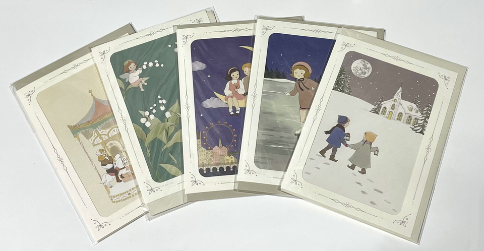 케이크커뮤니케이션즈 세컨브랜드 '디어모먼트'의 카드(엽서)