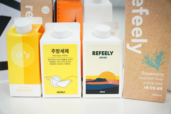 종이팩은 수거만 잘 된다면 100% 재활용이 가능하다.