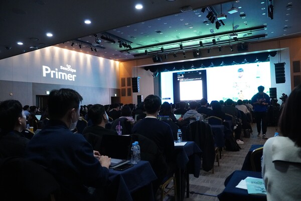 코로나19 팬데믹 이후 개최하는 첫 오프라인 행사로 ’한국과학기술회관 국제회의실’에서 참여인원 1천여명이 모였다.