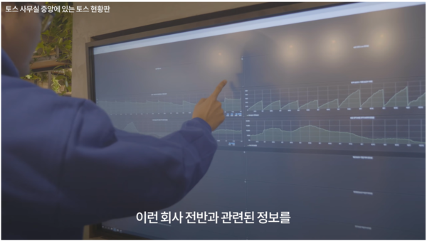 민감한 정보를 제외한 모든 정모가 사내 구성원에게 공유되어 있다. (사진 출처: EO 이오 유튜브 캡쳐)