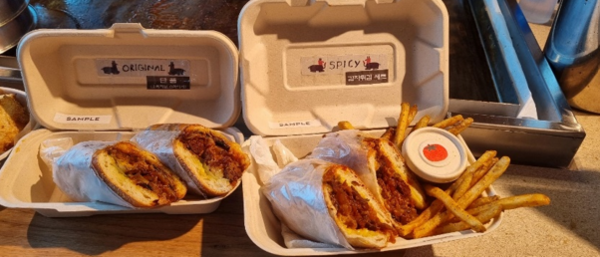 밀기울(밀껍데기)을 이용하여 빠리바게트 제주농원점에 납품하고 있는 제품들