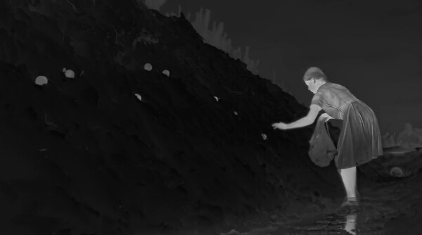 단순히 '평범함'만 가지고는 선을 유지할 수 없다. 이 소녀처럼 결연한 의지를 다져야 할 때이다. 출처: 찬란