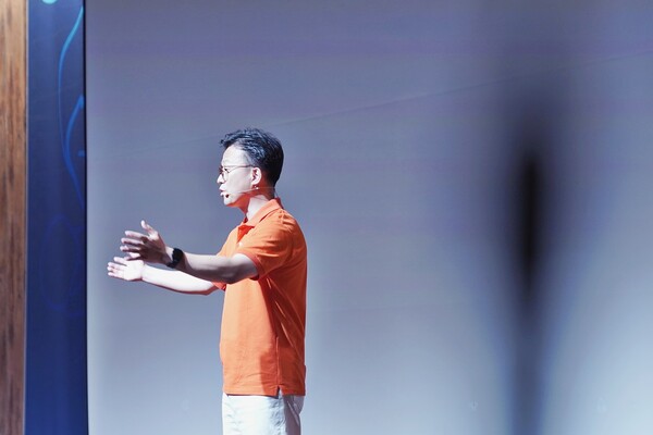 가인지 성장클럽(9월)에서 강연 중인 김경민 대표