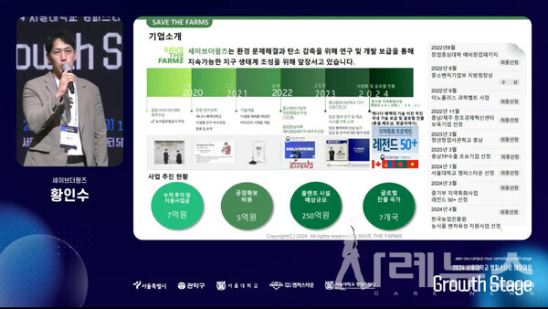 세이브더팜즈(황인수 대표) 연설