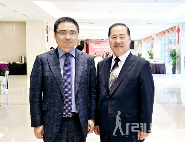 팡쿤 주한중국대사관 대사대리와 함께