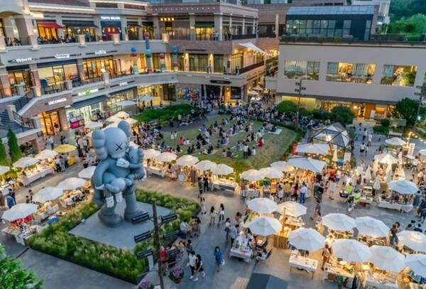 광교 앨리웨이 전경