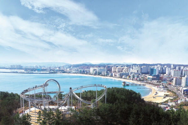영일대해수욕장과 스페이스워크 전경[출처:포항시]