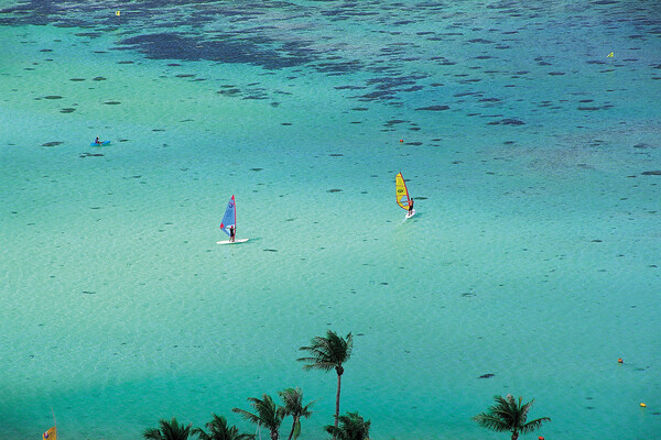 한국인 괌 관광객이 전체 관광객의 절반을 넘었다.[출처:이미지투데이]