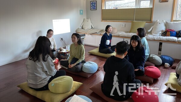 마보 홈에서 마보 클래스를 진행하고 있다.[마보 제공]
